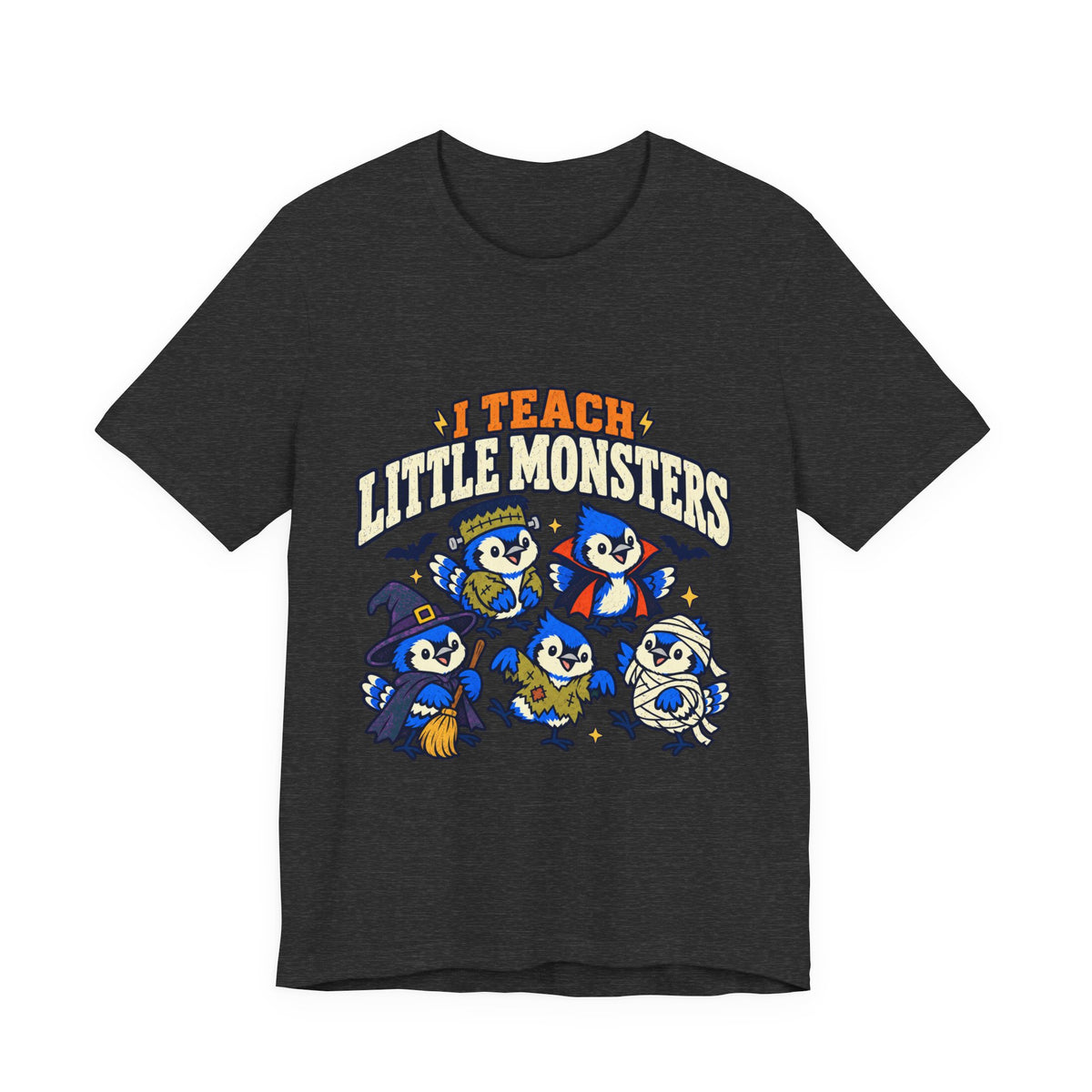 I Teach Little Monsters T-Shirt – Cute Teacher Halloween Tee