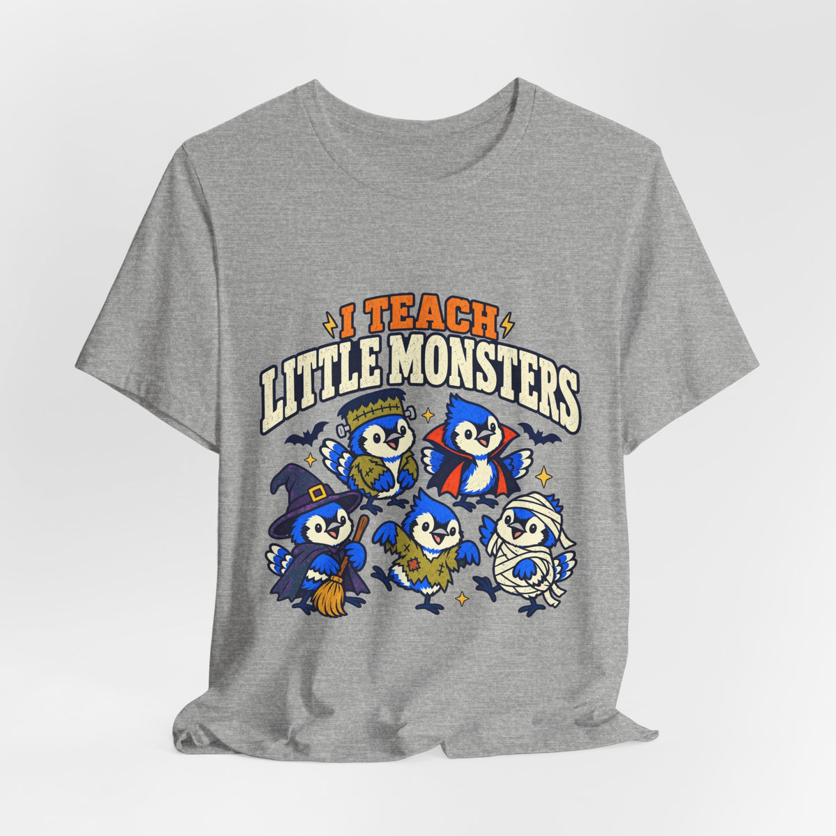 I Teach Little Monsters T-Shirt – Cute Teacher Halloween Tee