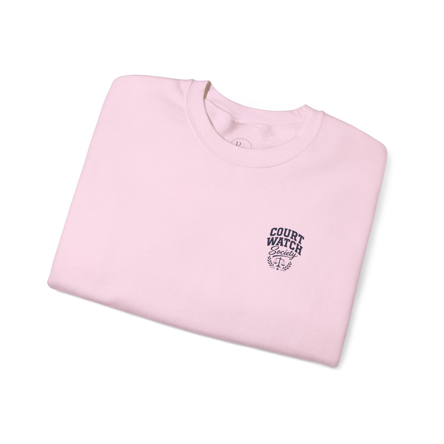 Court Watching Is My Cardio Sweatshirt — Legal Humor Crewneck