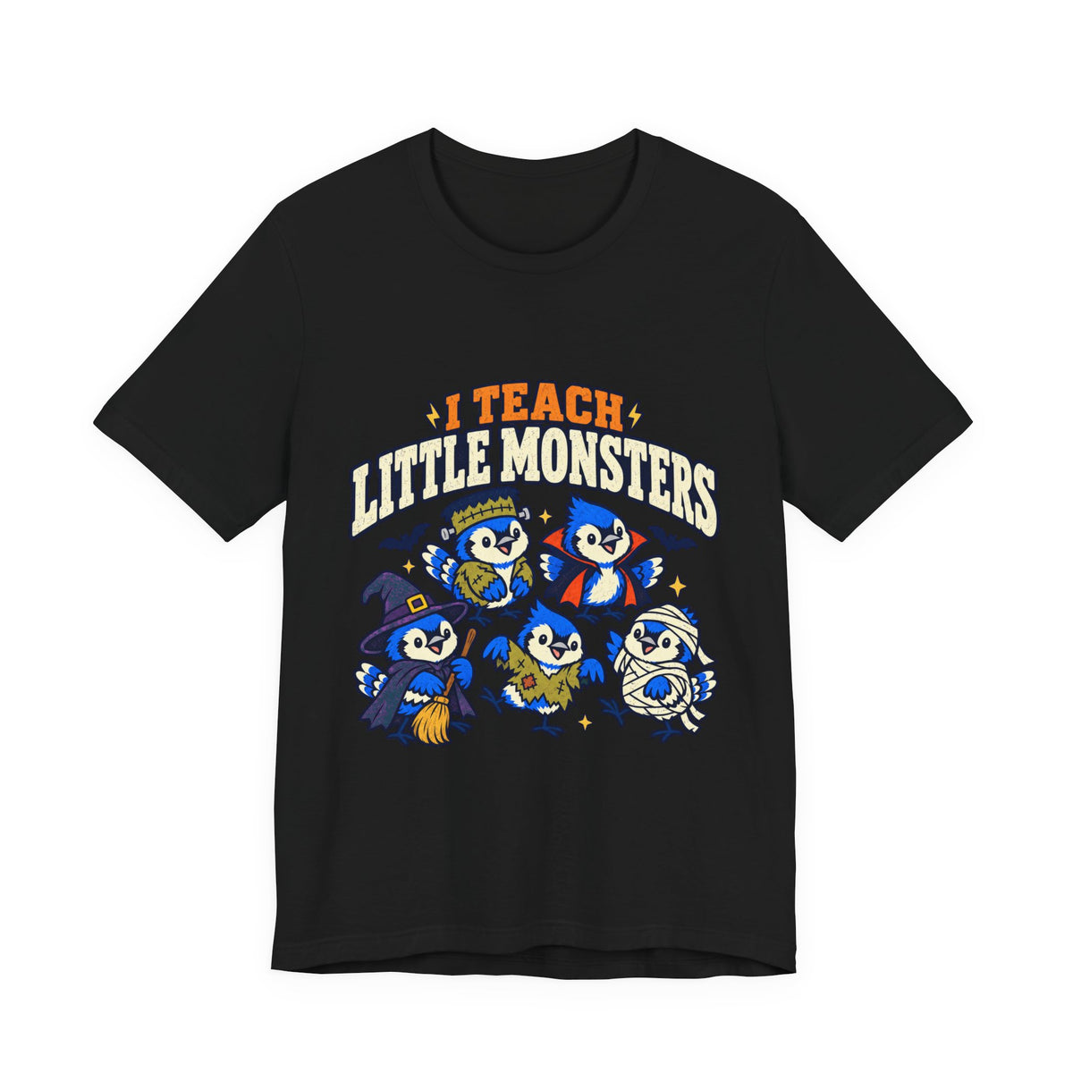 I Teach Little Monsters T-Shirt – Cute Teacher Halloween Tee