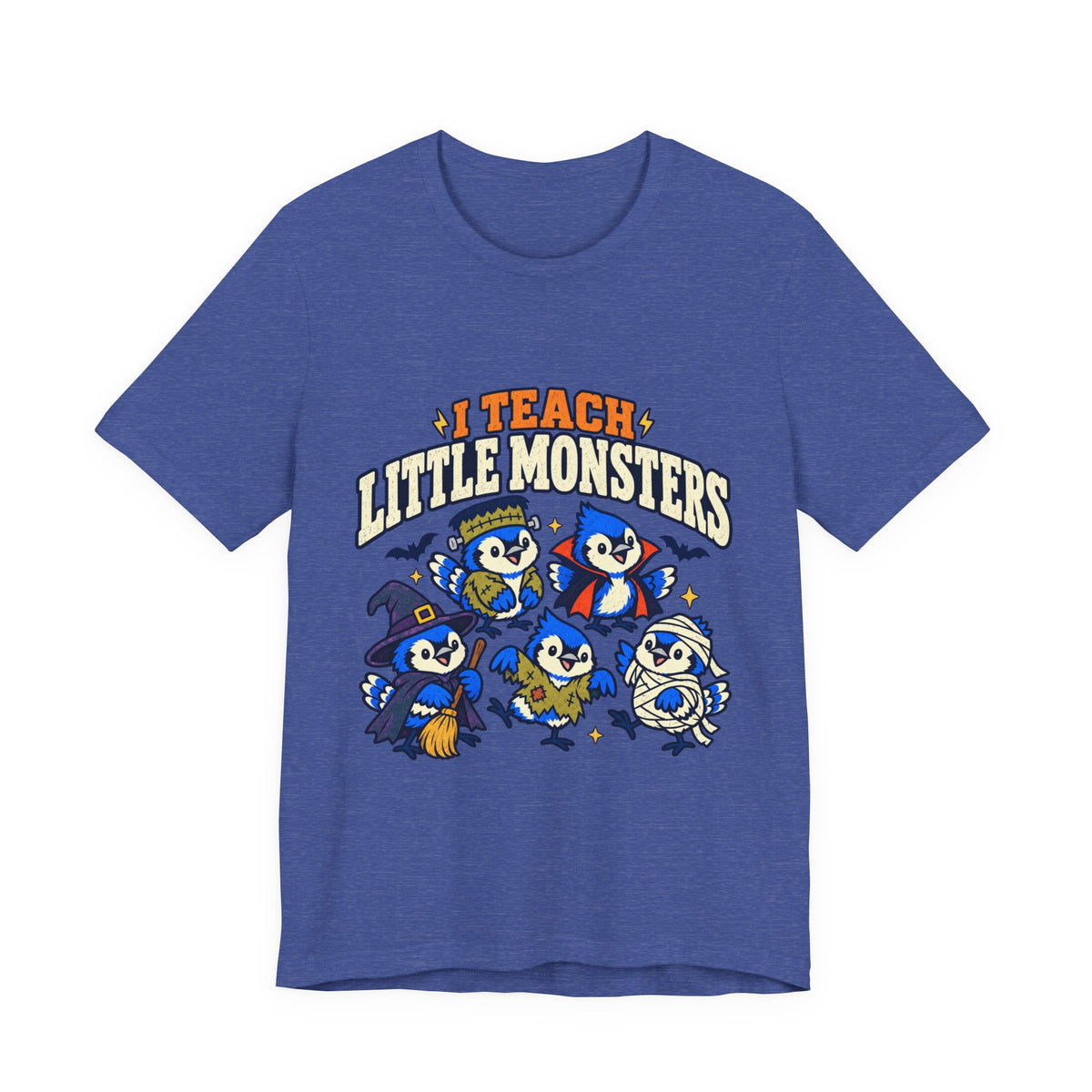 I Teach Little Monsters T-Shirt – Cute Teacher Halloween Tee