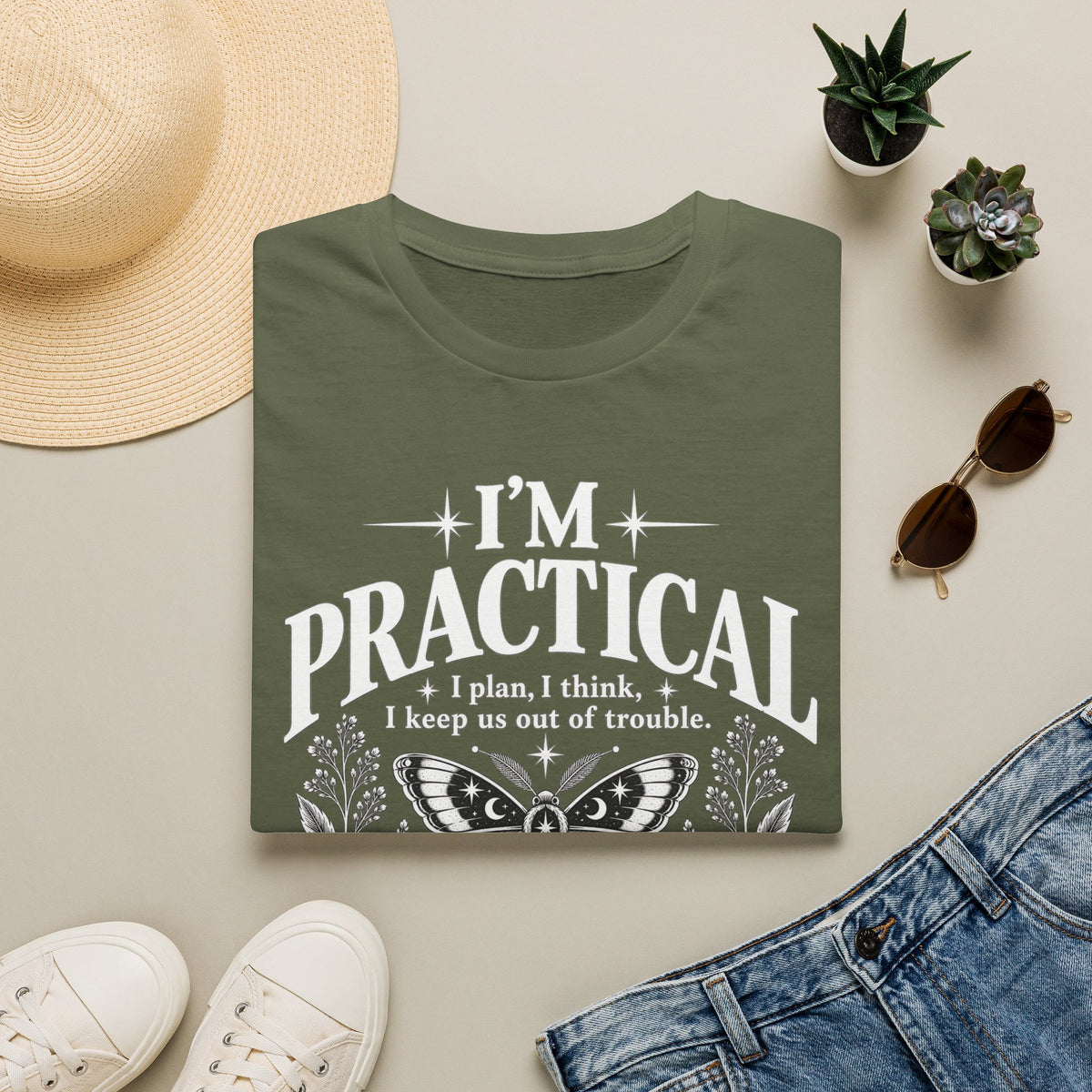 I’m Practical — Practical Magic Inspired BFF Shirt