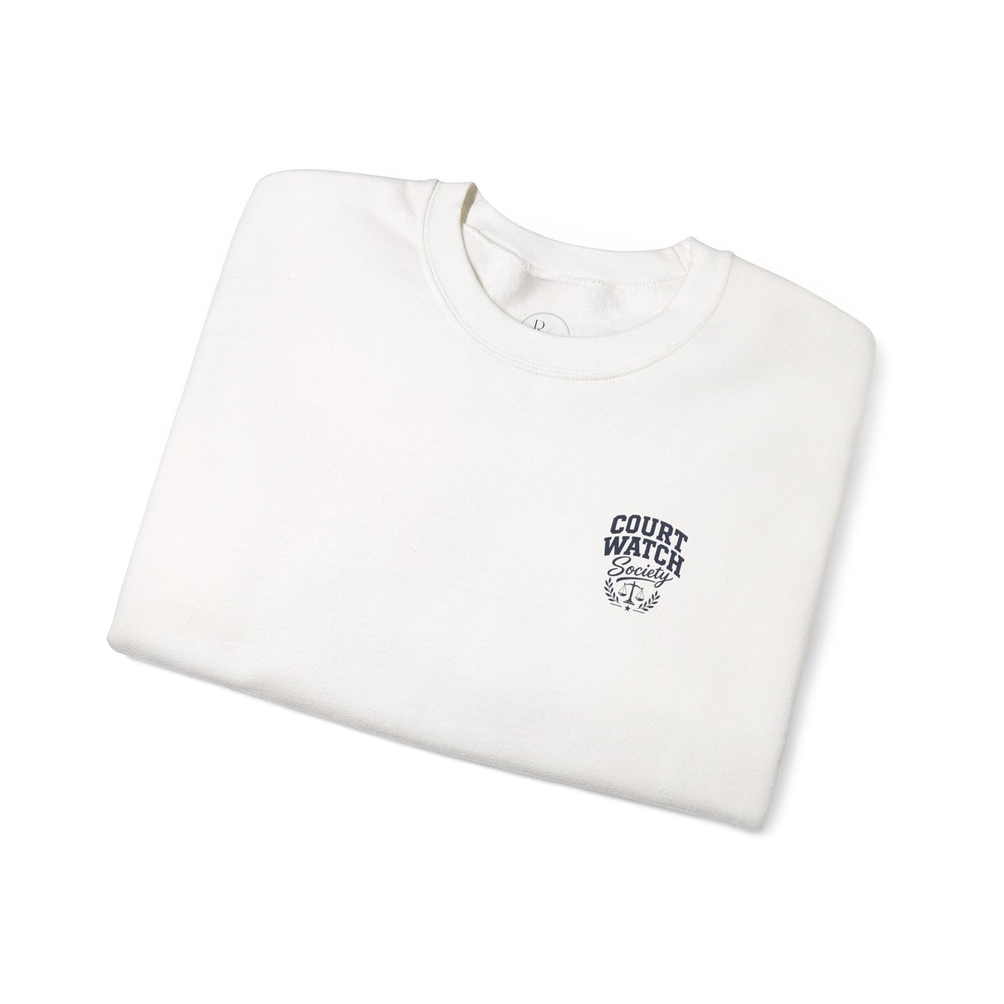 Court Watching Is My Cardio Sweatshirt — Legal Humor Crewneck