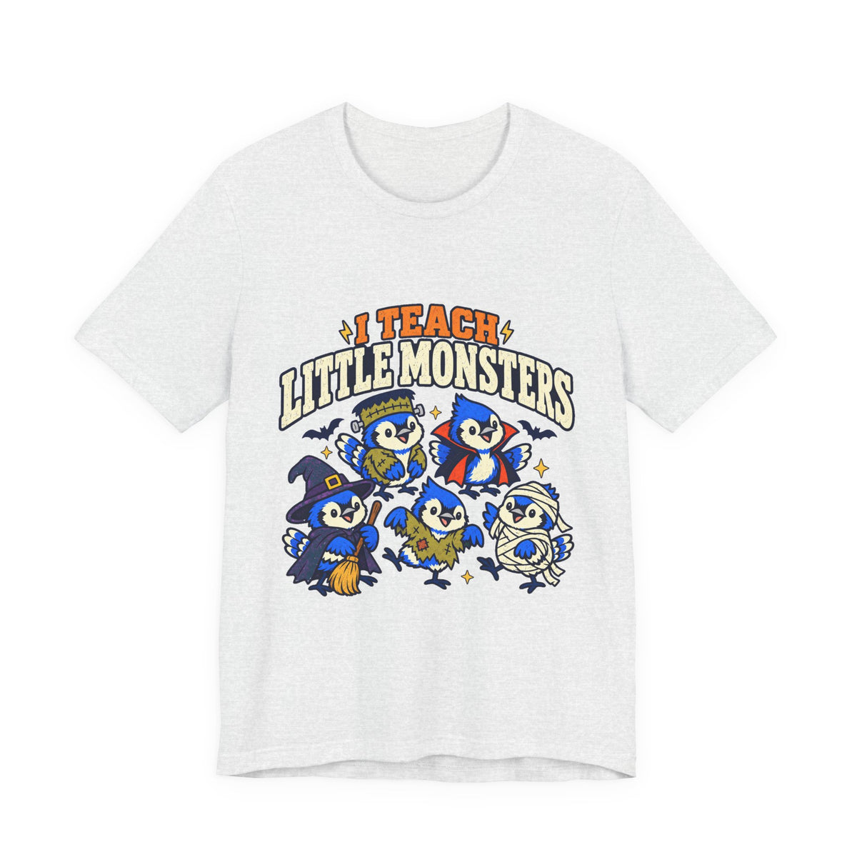 I Teach Little Monsters T-Shirt – Cute Teacher Halloween Tee