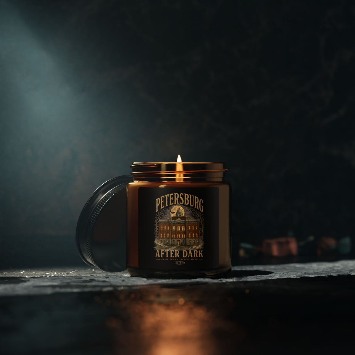 Petersburg After Dark Amber Soy Candle — Scented Jar Candle (Multi-Size)