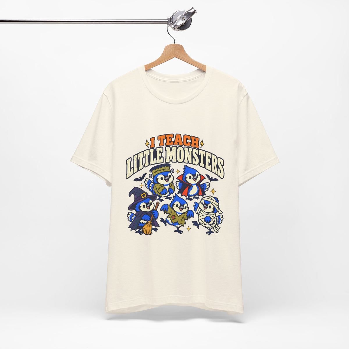 I Teach Little Monsters T-Shirt – Cute Teacher Halloween Tee