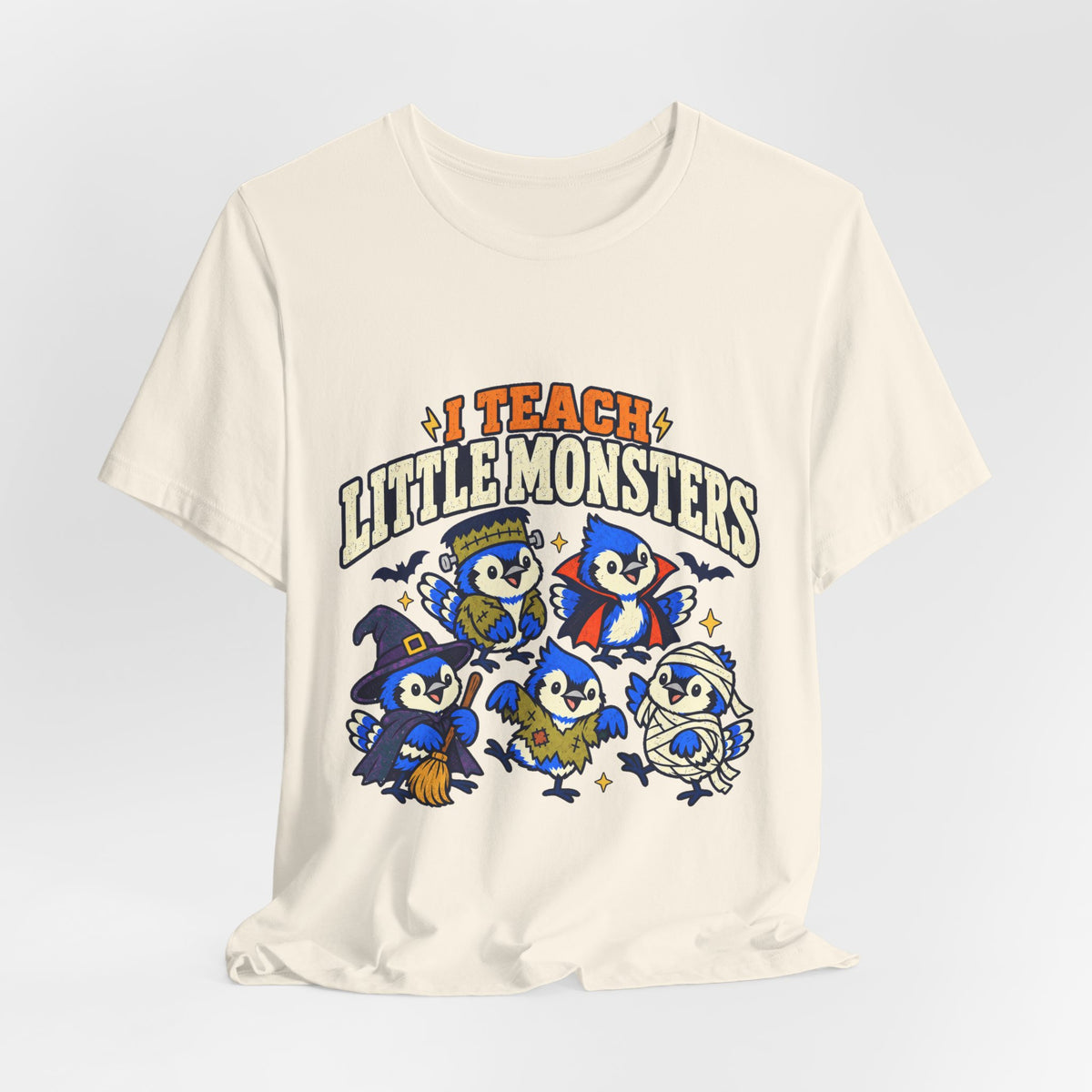 I Teach Little Monsters T-Shirt – Cute Teacher Halloween Tee