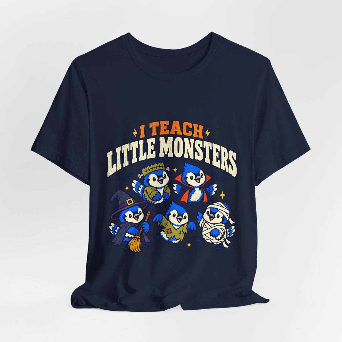 I Teach Little Monsters T-Shirt – Cute Teacher Halloween Tee