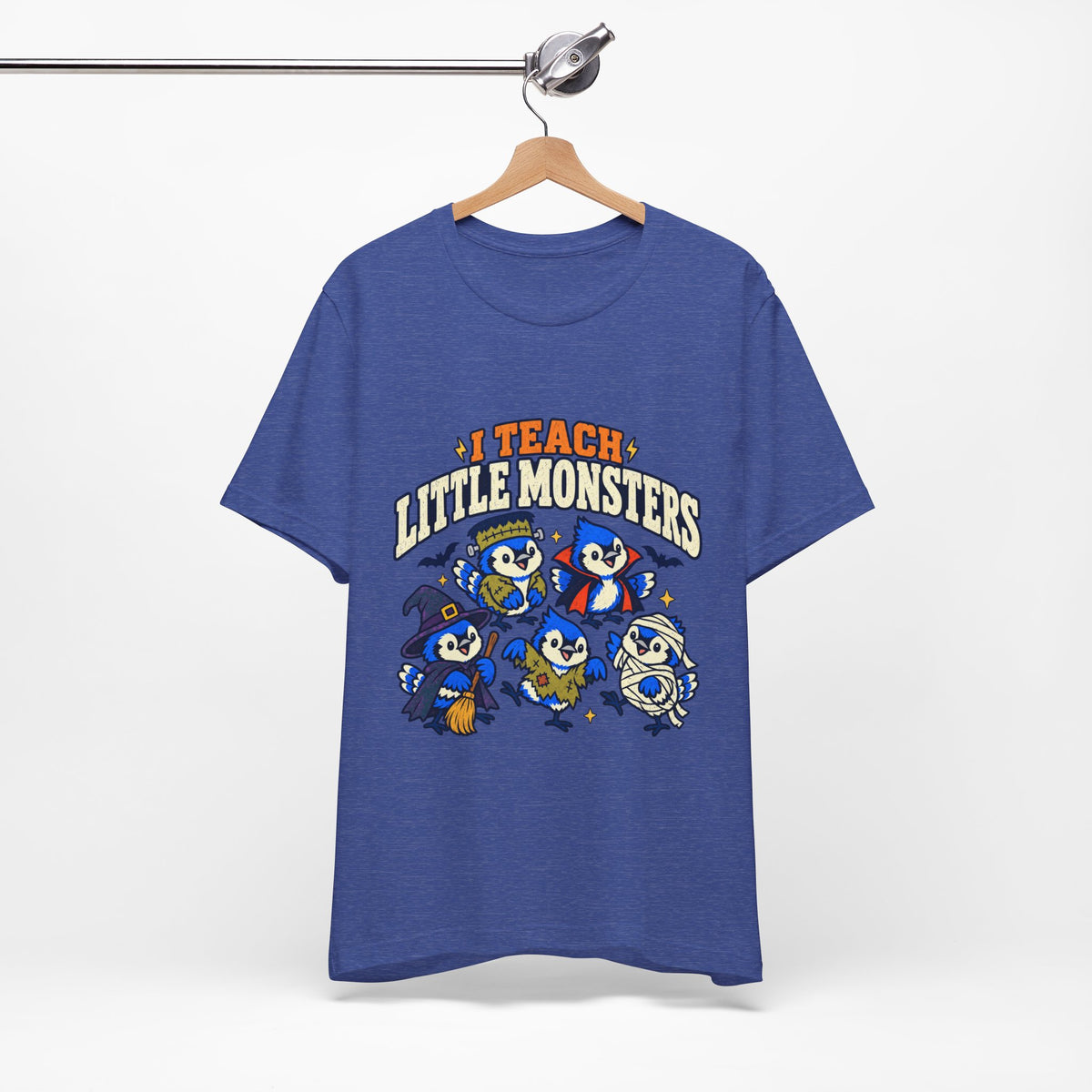 I Teach Little Monsters T-Shirt – Cute Teacher Halloween Tee
