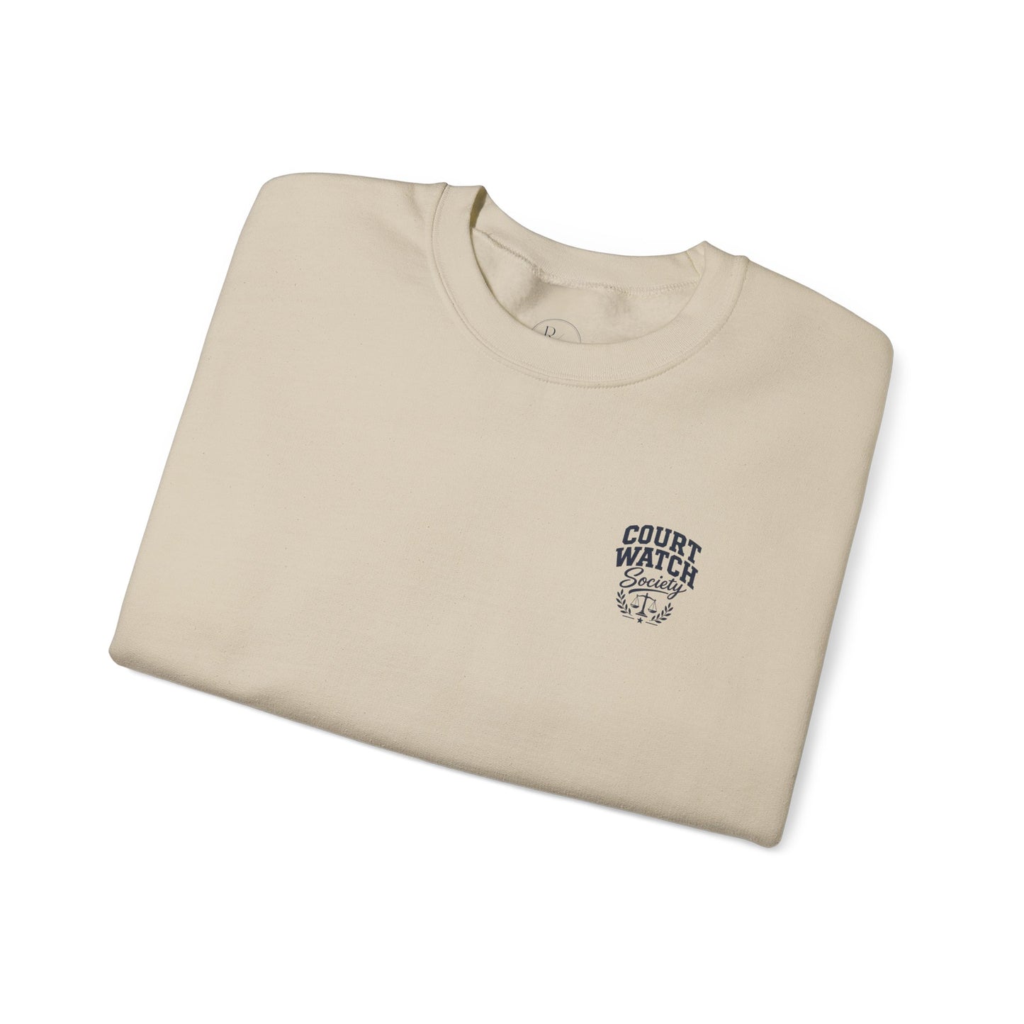 Court Watching Is My Cardio Sweatshirt — Legal Humor Crewneck