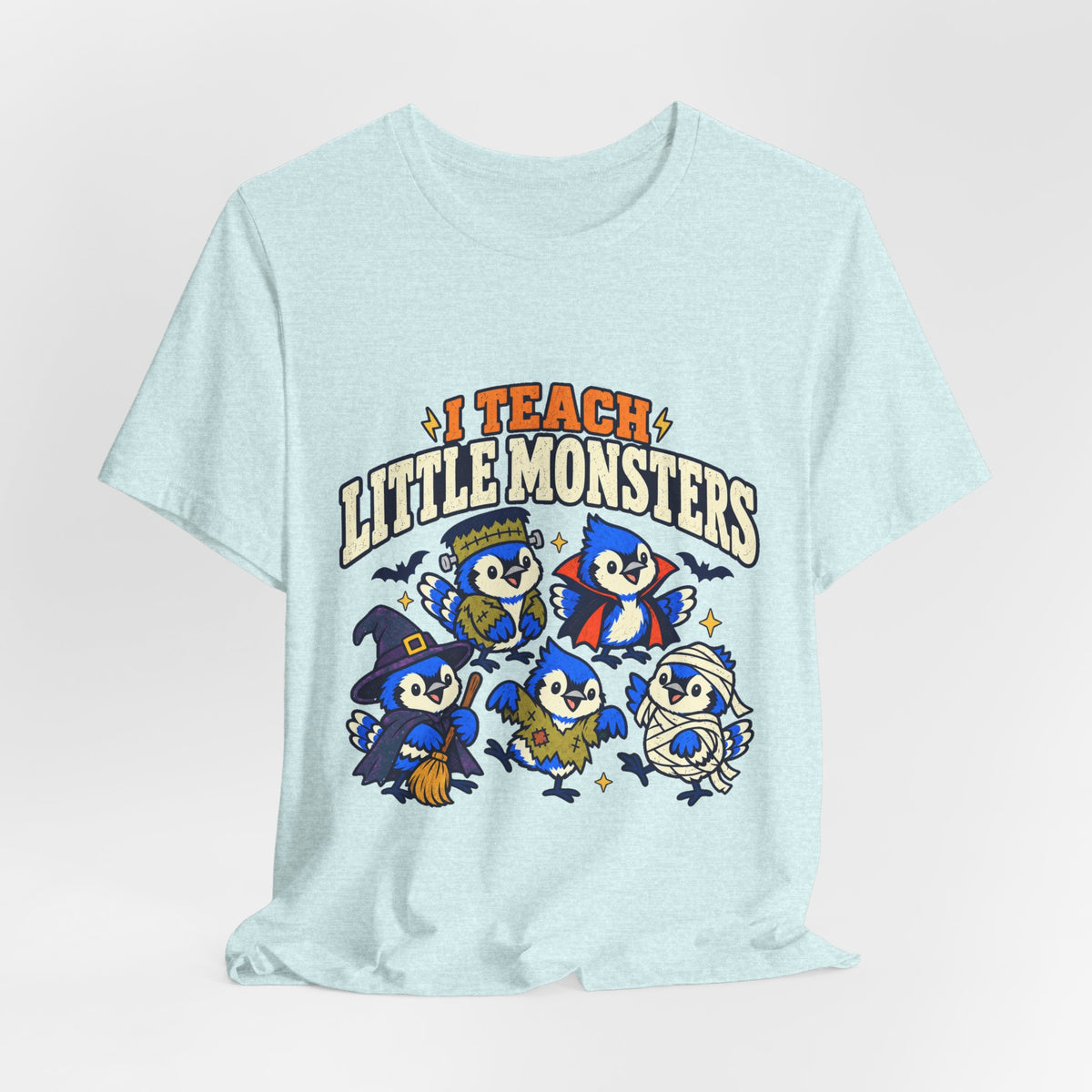 I Teach Little Monsters T-Shirt – Cute Teacher Halloween Tee
