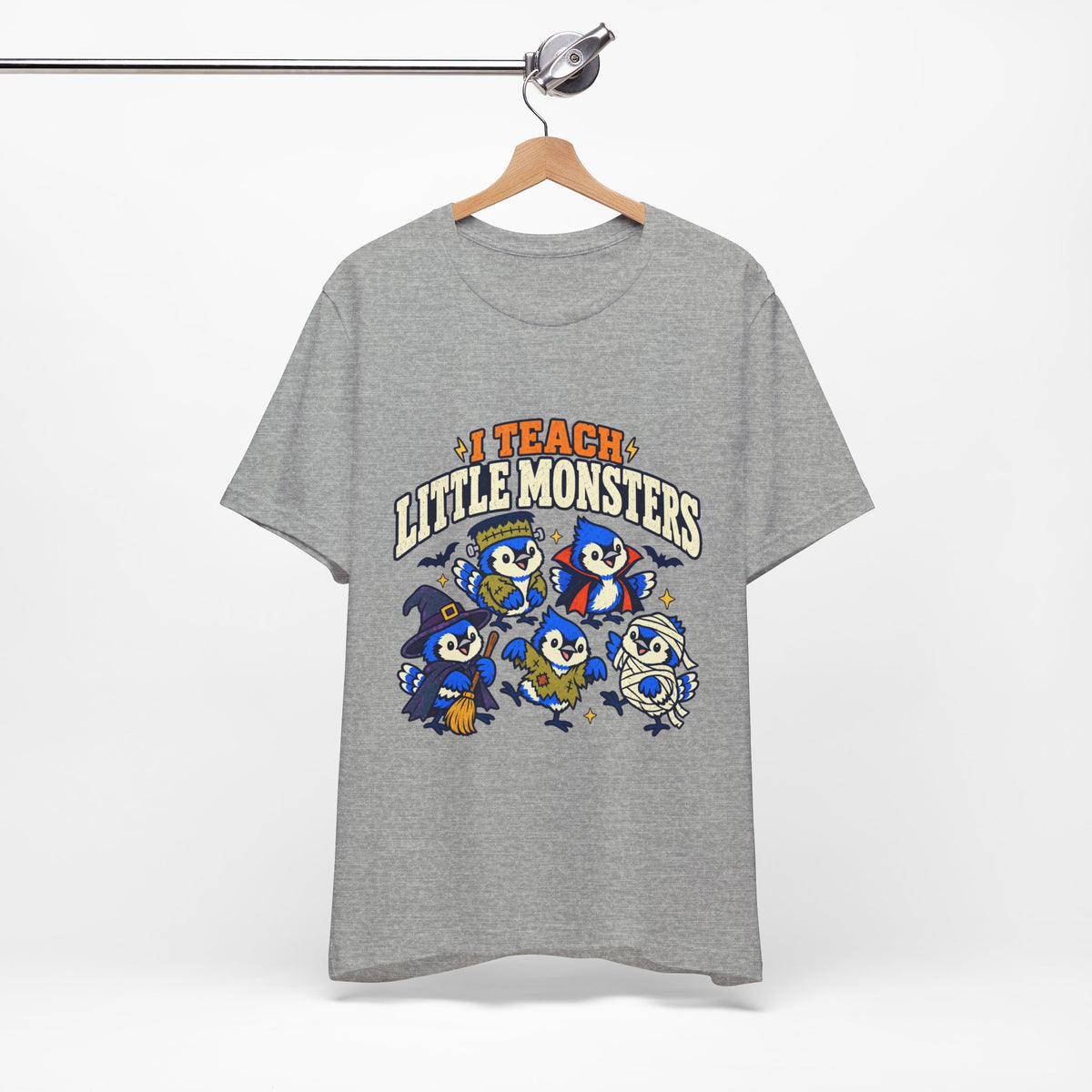 I Teach Little Monsters T-Shirt – Cute Teacher Halloween Tee