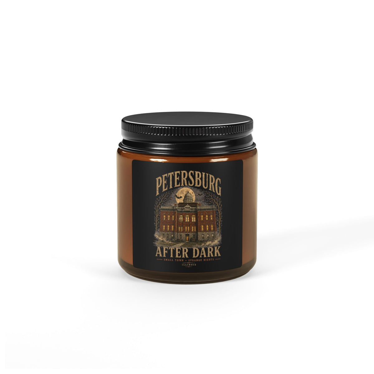 Petersburg After Dark Amber Soy Candle — Scented Jar Candle (Multi-Size)