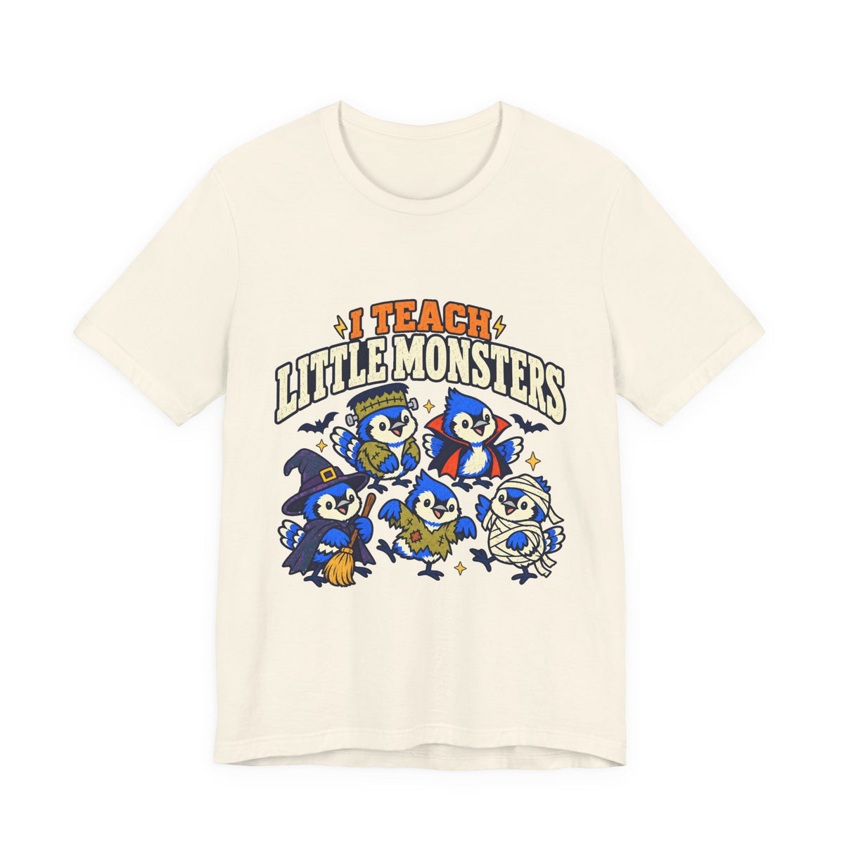 I Teach Little Monsters T-Shirt – Cute Teacher Halloween Tee