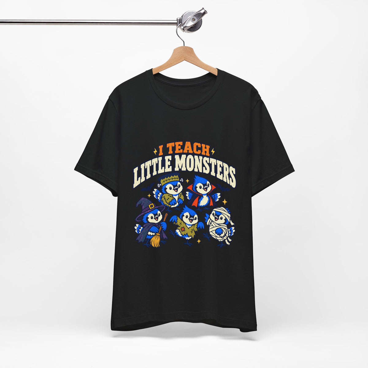 I Teach Little Monsters T-Shirt – Cute Teacher Halloween Tee
