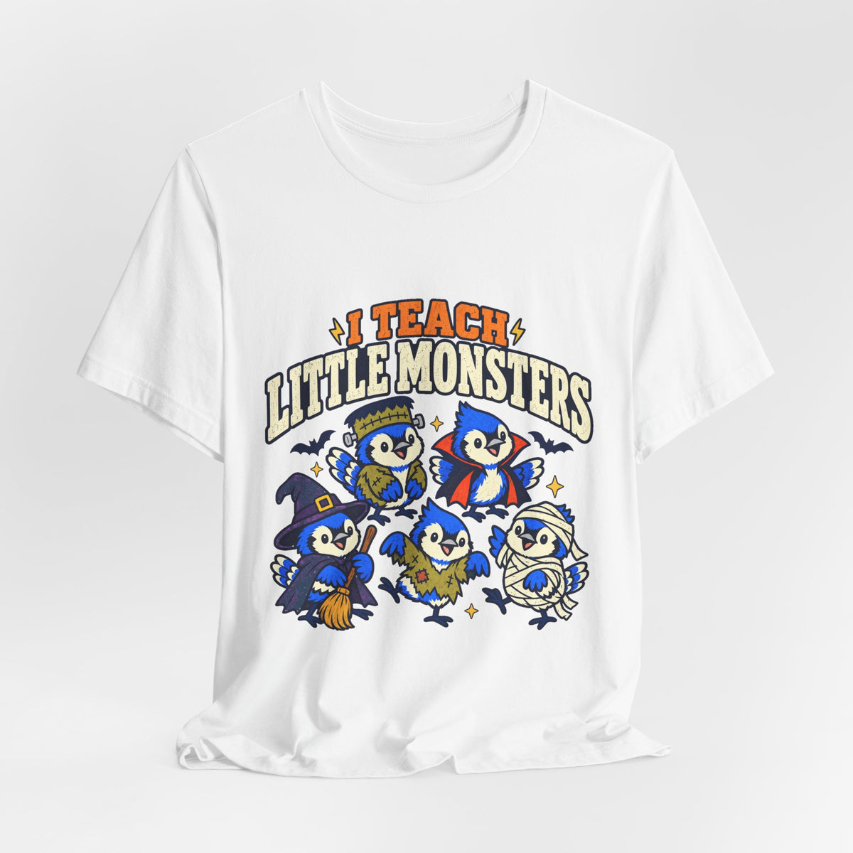 I Teach Little Monsters T-Shirt – Cute Teacher Halloween Tee