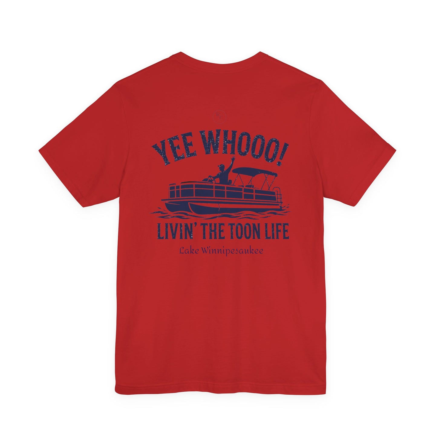 Pontoon Boat T-Shirt — “Yee Whooo! Livin' the Toon Life” Crew Tee