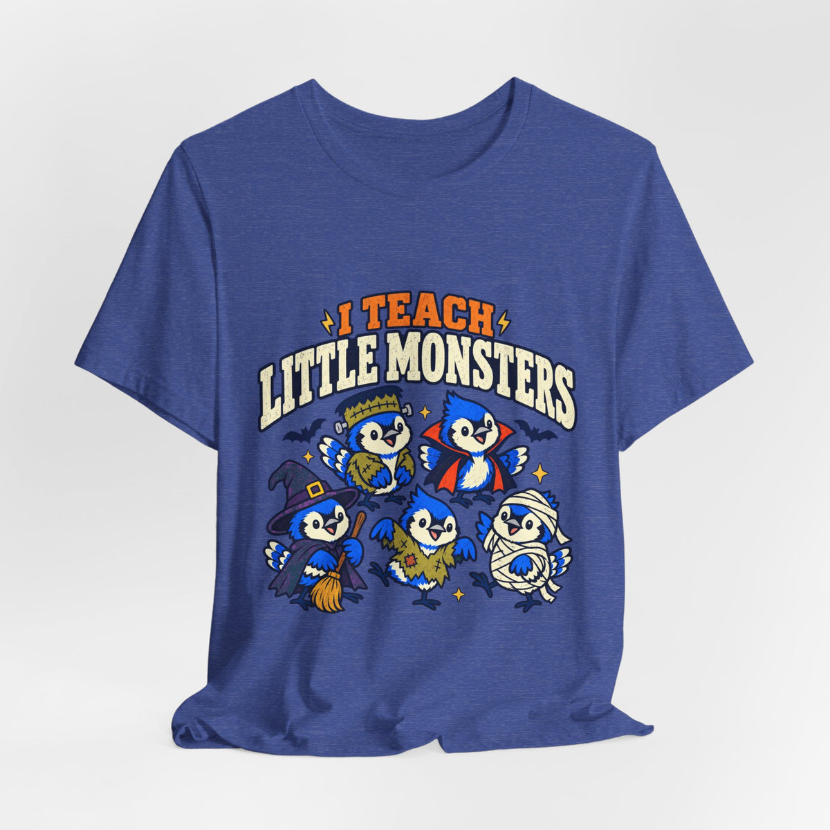 I Teach Little Monsters T-Shirt – Cute Teacher Halloween Tee