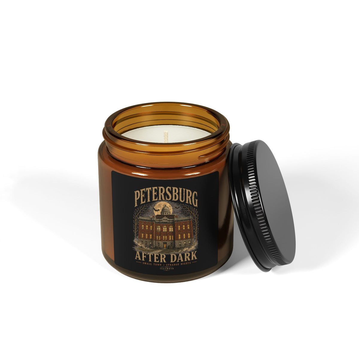 Petersburg After Dark Amber Soy Candle — Scented Jar Candle (Multi-Size)