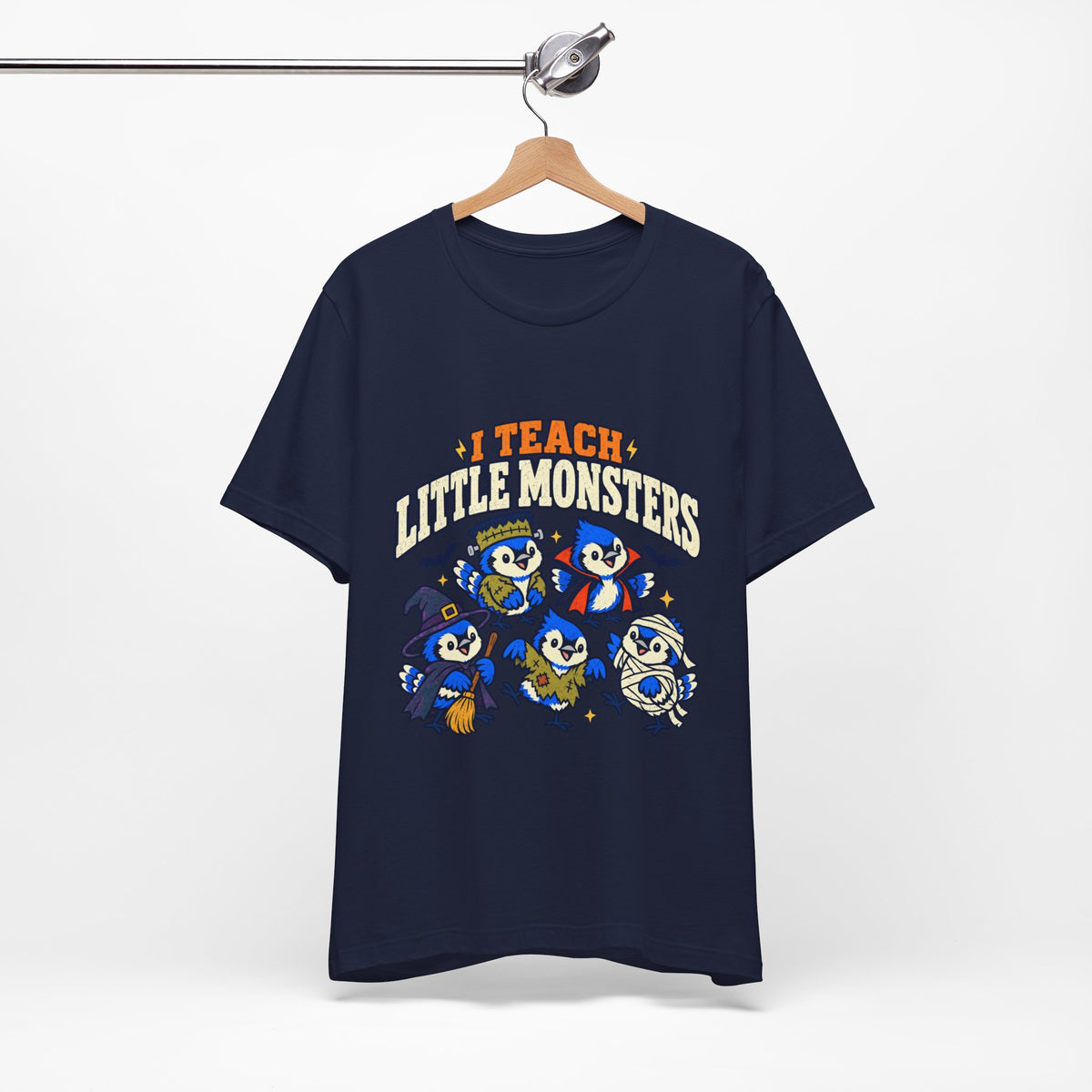 I Teach Little Monsters T-Shirt – Cute Teacher Halloween Tee