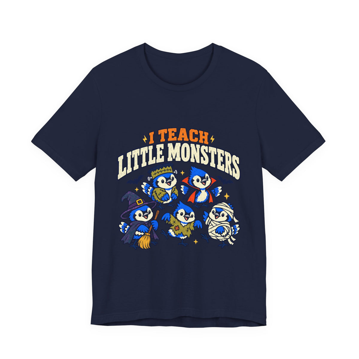 I Teach Little Monsters T-Shirt – Cute Teacher Halloween Tee