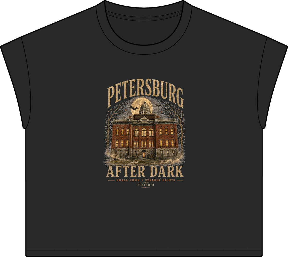 Petersburg After Dark Vintage Women's Tee