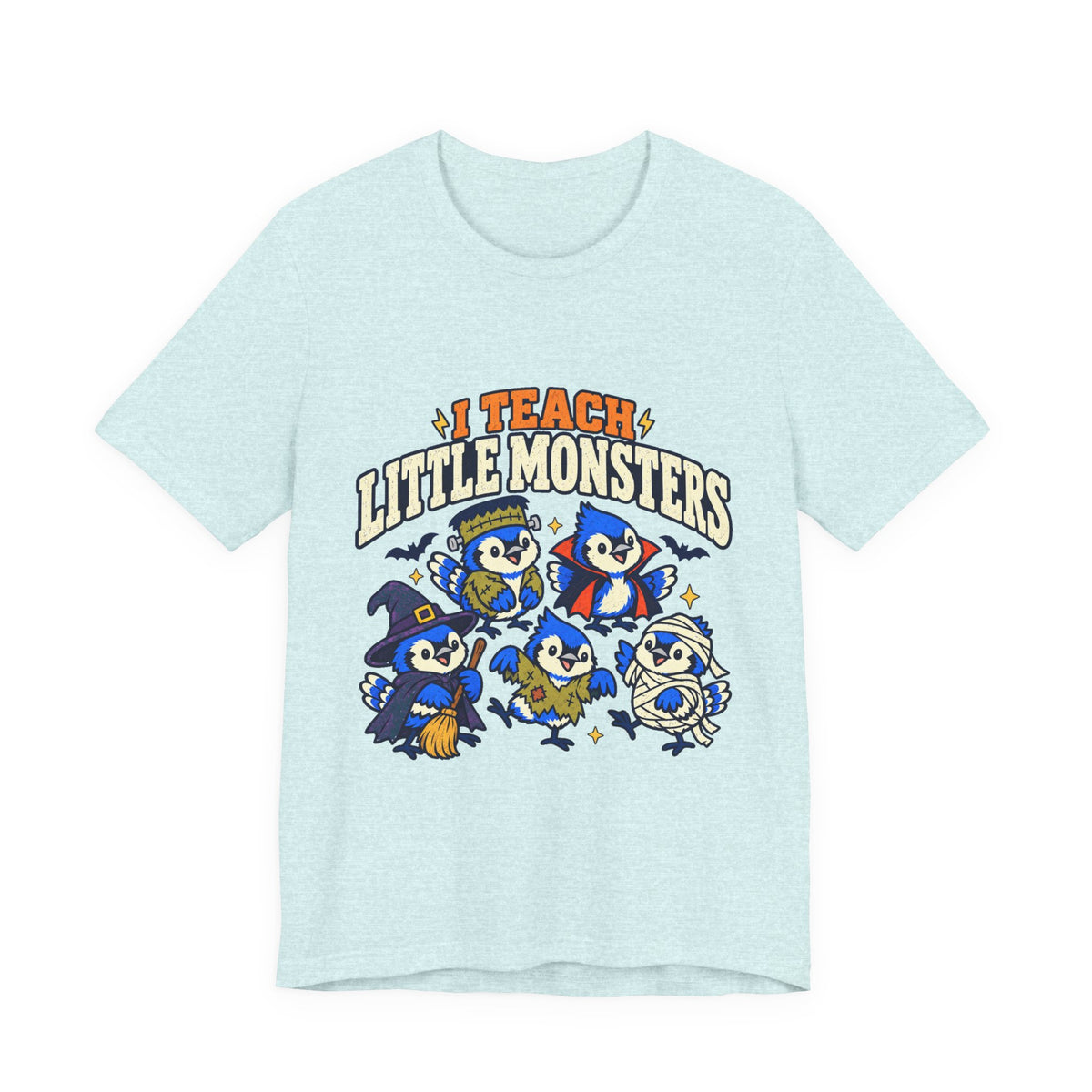 I Teach Little Monsters T-Shirt – Cute Teacher Halloween Tee