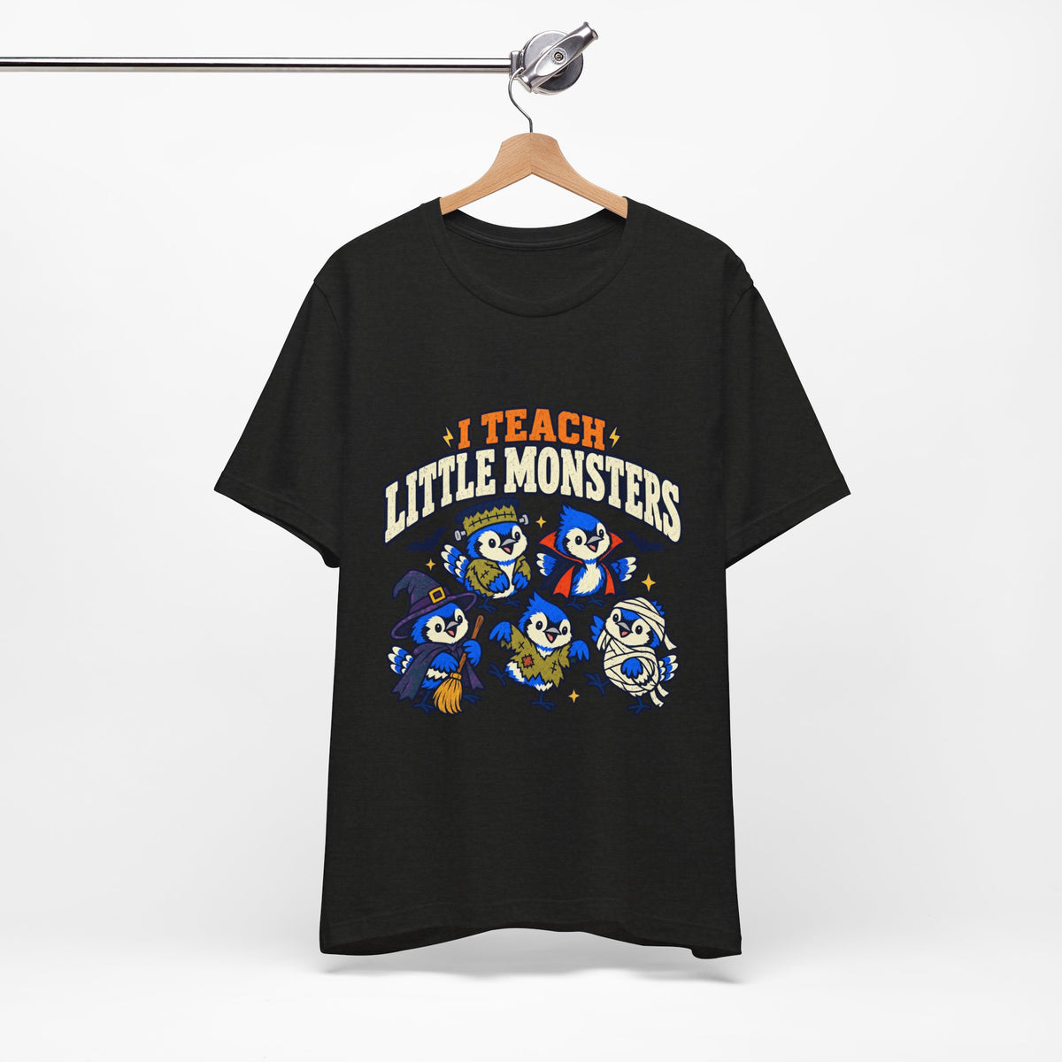 I Teach Little Monsters T-Shirt – Cute Teacher Halloween Tee