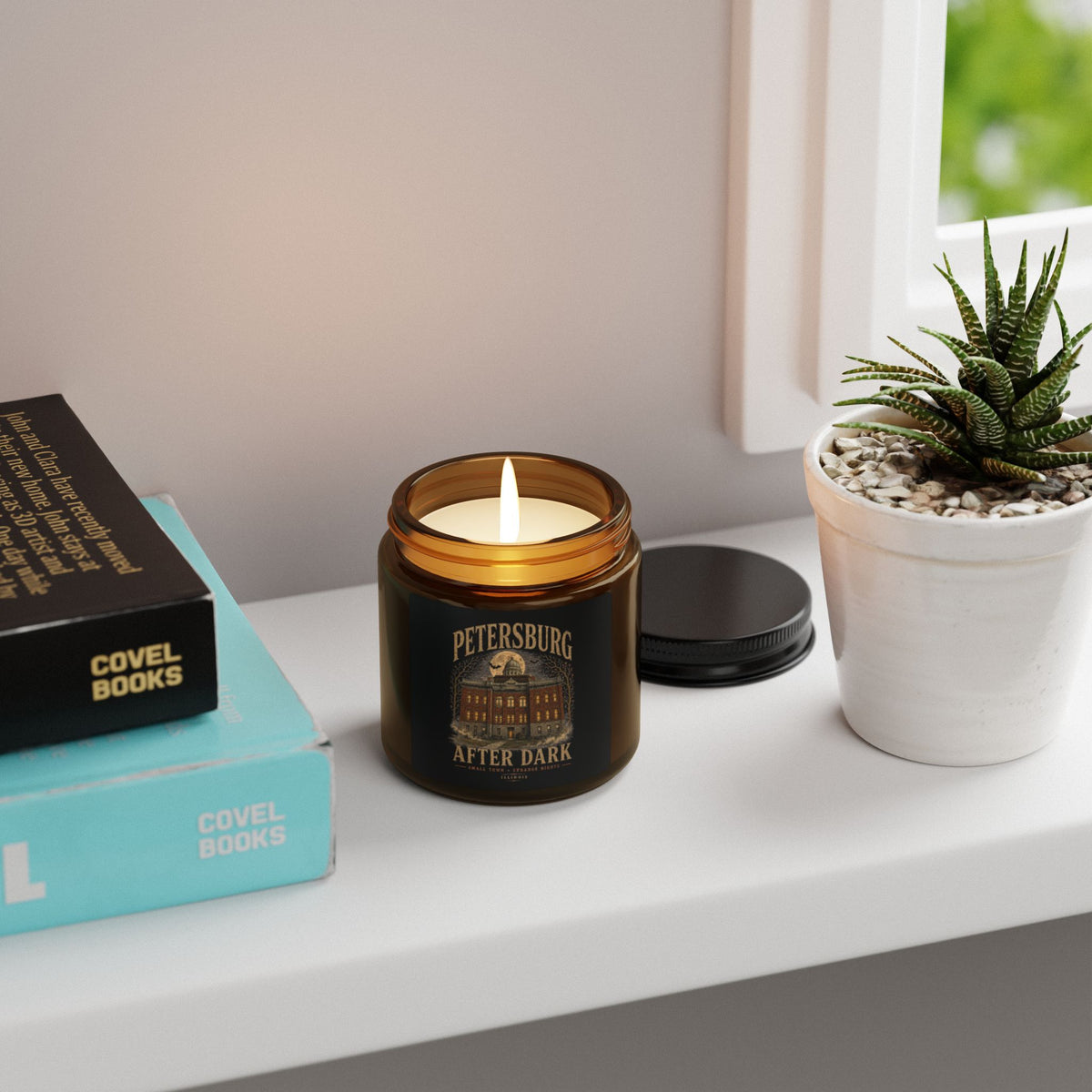 Petersburg After Dark Amber Soy Candle — Scented Jar Candle (Multi-Size)