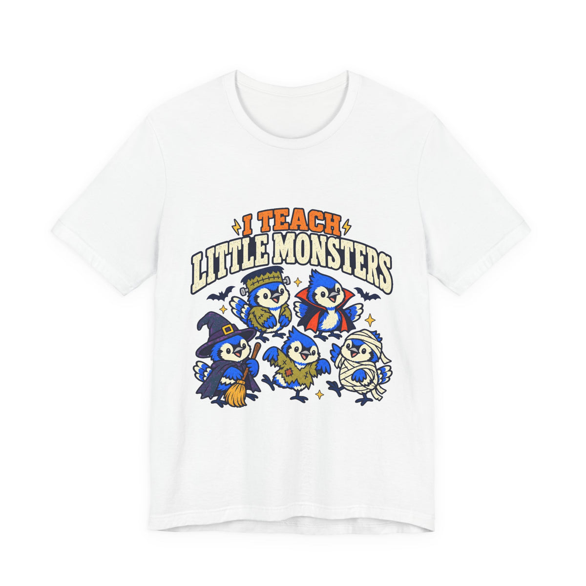 I Teach Little Monsters T-Shirt – Cute Teacher Halloween Tee